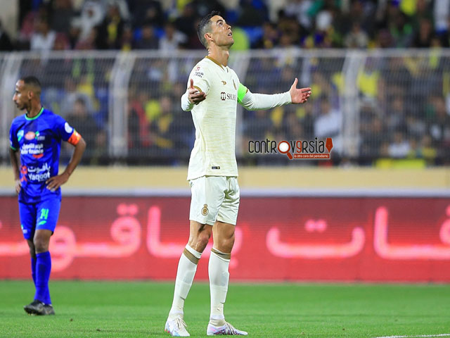 Cristiano Ronaldo marca de penal su primer gol con el Al Nassr