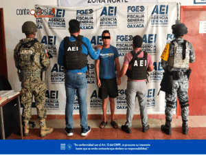 FGEO ejecuta orden de aprehensión contra probable responsable de violación agravada en Matías Romero