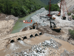 Avanza la contrucción del puente «el tornillo» en Oaxaca